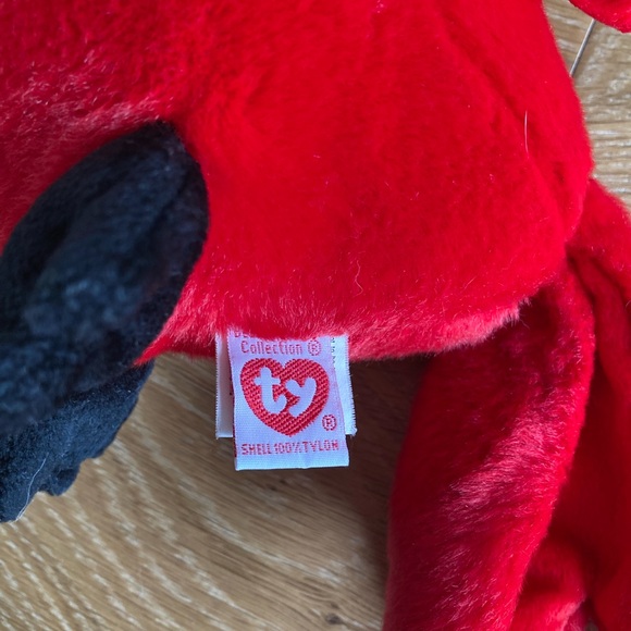 Ty The Beanie Buddies collection Red Cardinal plush toy 2001 - Picture 7 of 8